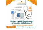 What are the CDSCO requirements for importing medical devices?