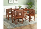 4 Seater Dining Table Sets Upto 75% Off From Wooden Street