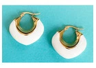 White Earrings For Sale 
