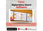 Digital Menu Board Software