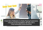 Achieve $30K in 90 Days - Free Webinar!